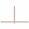 Ekena Millwork Eugene Smooth Timber Gable Bracket, Douglas Fir, 96"W x 56"H x 3 1/2"D x 3 1/2"F, 14/12 Pitch GBW096X56X0404EUG00SDF - alternate 1
